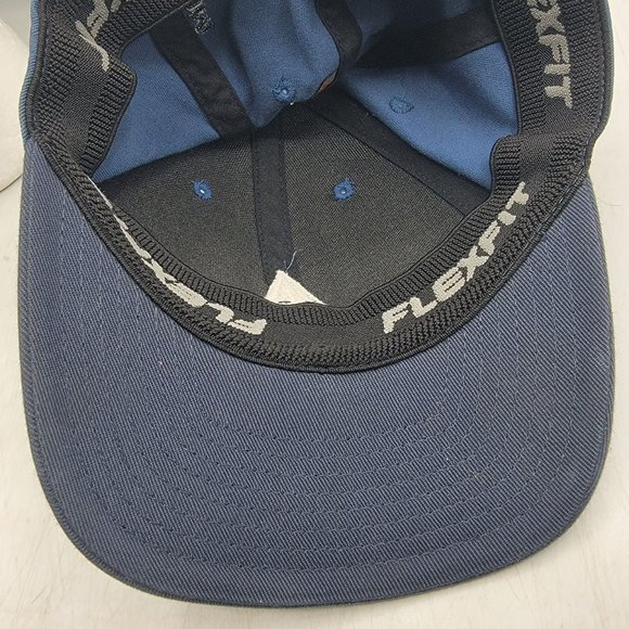 Volcom Adults Blue Volcom Stone Hat Cap Fitted Flexfit Casual Comfort - Picture 9 of 9